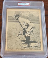 1934 Butterfinger Premiums - R310 Lou Gehrig  New York Yankees ~ PSA 2