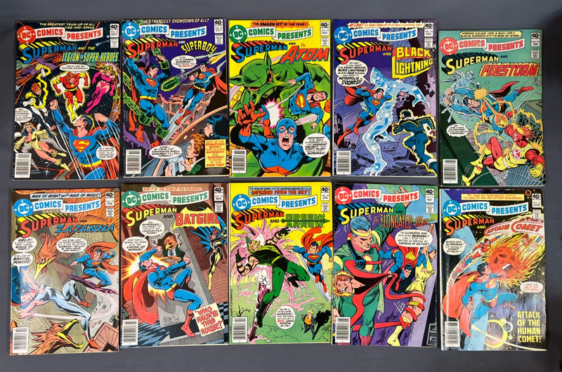 DC Comics Presents (1979) #13 14 15 16 17 18 19 20 21 22 Lot of 10 comics