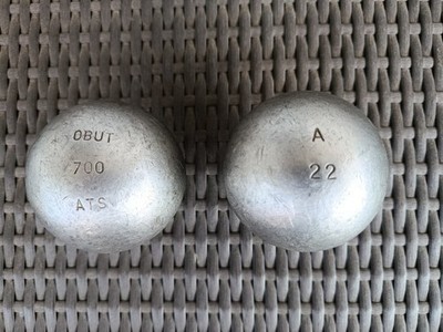 OBUT ATS Boule Kugeln  74 / 700