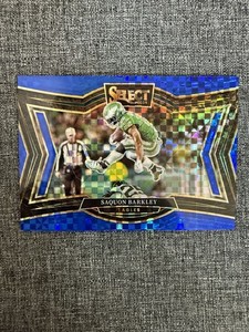 Saquon Barkley Hurdle 2024 Panini Select Field Level #492 Blue Prizm /75 🤩
