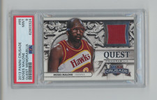 MOSES MALONE 2013 PANINI CRUSADE QUEST MEMORABILIA PSA 9 MINT