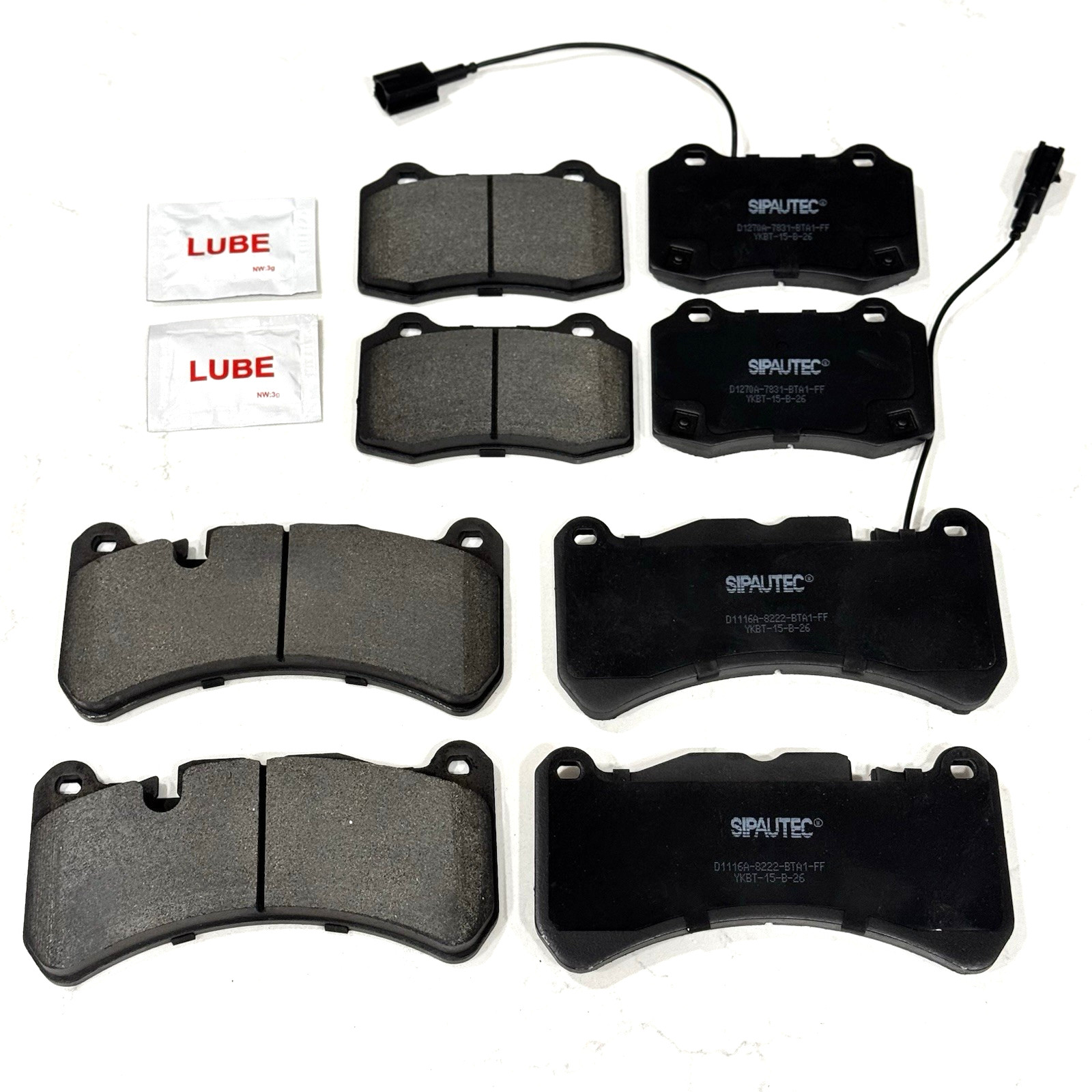 Maserati Ghibli S Q4 2014-2022 Front Brake pads Set P/N 980139070