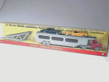 Wiking H0 Verkehrs Modelle Nr. 70 A Autotransporter Chevrolet mit Rampe mit OVP