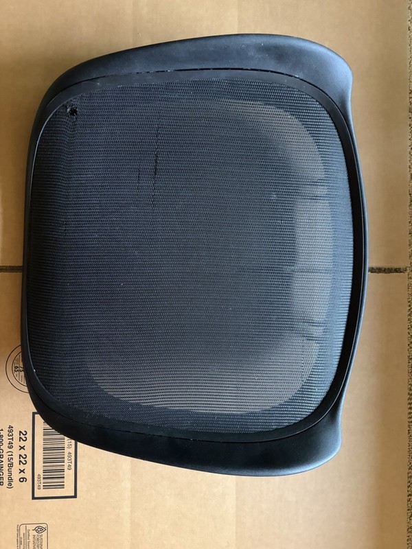 OEM Herman Miller Remastered Aeron Chair Seat Replacement Used Size C Large