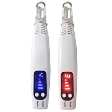 Handheld Red/Blue Laser Spot Removal Pen Portable Tattoo Removal SkinCare Beauty
