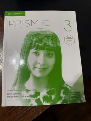 NEW Prism: Listening And Speaking 3 Student Paperback