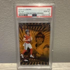 2024 Panini Illusions Bo Nix RC Trophy Collection Orange Broncos #22 PSA 10