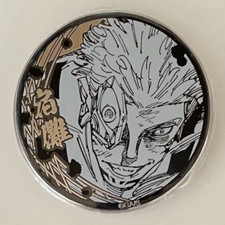 Japanese anime Jujutsu Kaisen Silver Can Badge Collection Sukuna Ryomen