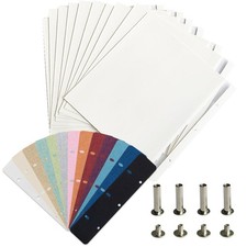 Self Adhesive Photo Album Refill Pages Fits 11x10.6 Inch Scrapbook Art