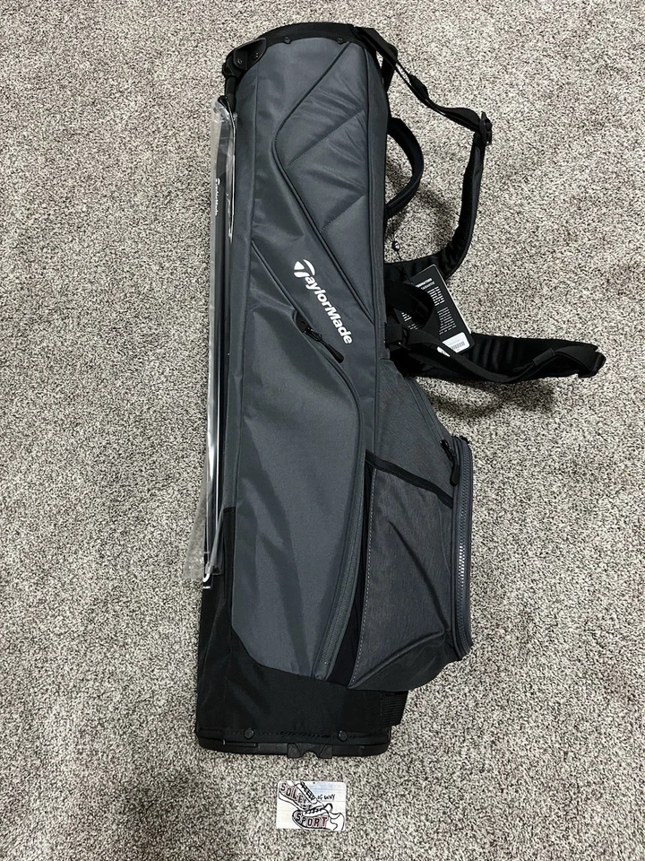 $260 Новый 2024 TaylorMade Flextech переноски стойка сумка для гольфа серый 3 пути TM24 - Изображение 4 из 4