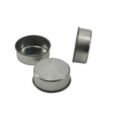 10 PCS Dome-shaped Tea Light Holder Cosmetic Containers Metal Tin Cans