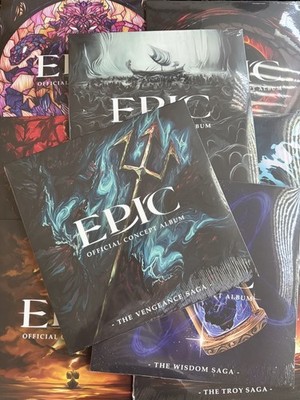 EPIC 9 Vinyl LP BOX SET - Official Concept Album - Colored Vinyl Collection