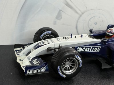 1:18 *BOXED* HOT WHEELS F1 Formula 1 WILLIAMS FW26 MONTOYA 2004