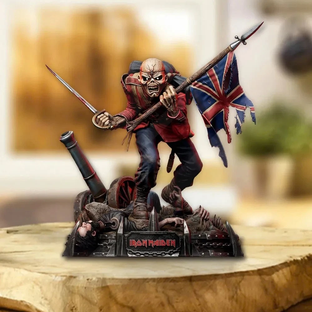 Iron Maiden Shape Acrylic Plaque