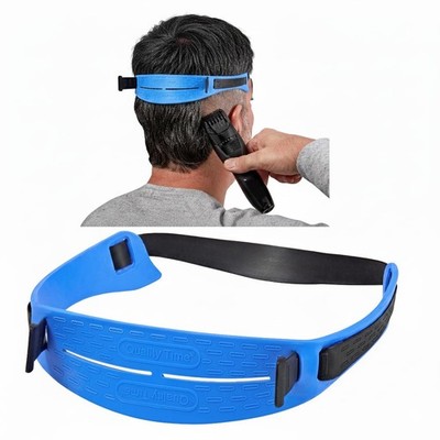 Quality Time Fade Guide and Neck Hair Adjustable Template, Hands-Free, DIY Hairc