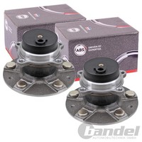 2X A.B.S. RADLAGER-SATZ Mit ABS-RING Vorne Passend FüR Mazda MX-5