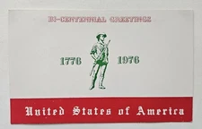 Minuteman Bi-Centennial Postcard