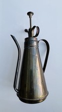 Antike Messing Spr&uuml;hkanne Pumpspr&uuml;hflasche Vintage Deko ca 22cm