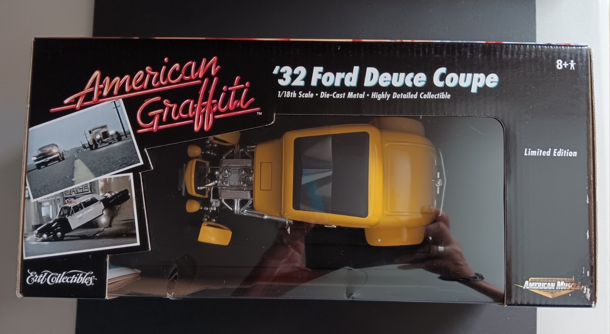Ertl 1932 American Graffiti Ford Deuce 1:18 Diecast Car for sale