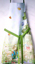 WILLIAMS SONOMA PETER RABBIT APRON ADULT SIZE...
