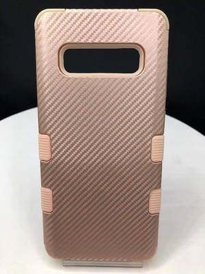 Gold Hybrid Rugged Cover Case For Samsung Galaxy S10 PLUS S10+ (G975)