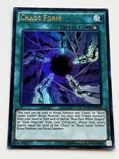 Yugioh Card TCG Chaos Form MVP1-EN008 Ultra Rare Holo 1st Edition VLP/NM