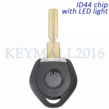 Transponder Ignition Key for BMW E38 E39 E36 Z3 With Led Light ID44 Chip HU58