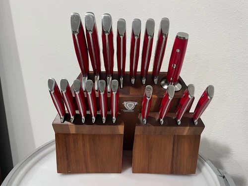 Dalstrong Gladiator Series 18 Pc Knife Block Set! Stainless steel