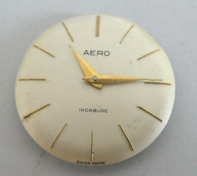 Mouvement PESEUX P320 Manuel Vintage Avec Marche Et Cadran - Pour Réparation Ou Collection