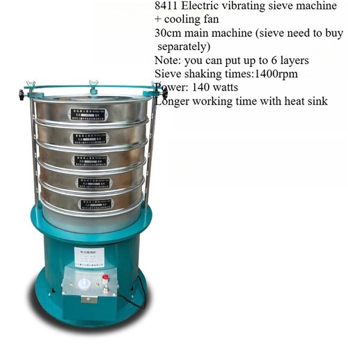 8411 Electric Vibrating Sieve Machine Sieving Machine Sieve Medicine Machine、 - Picture 18 of 18