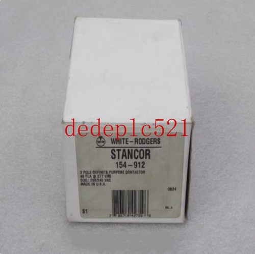 1 PCS NEW IN BOX WHITE-RODGERS Kontaktor 154-912 RBM TYPE 154 - Picture 1 of 4