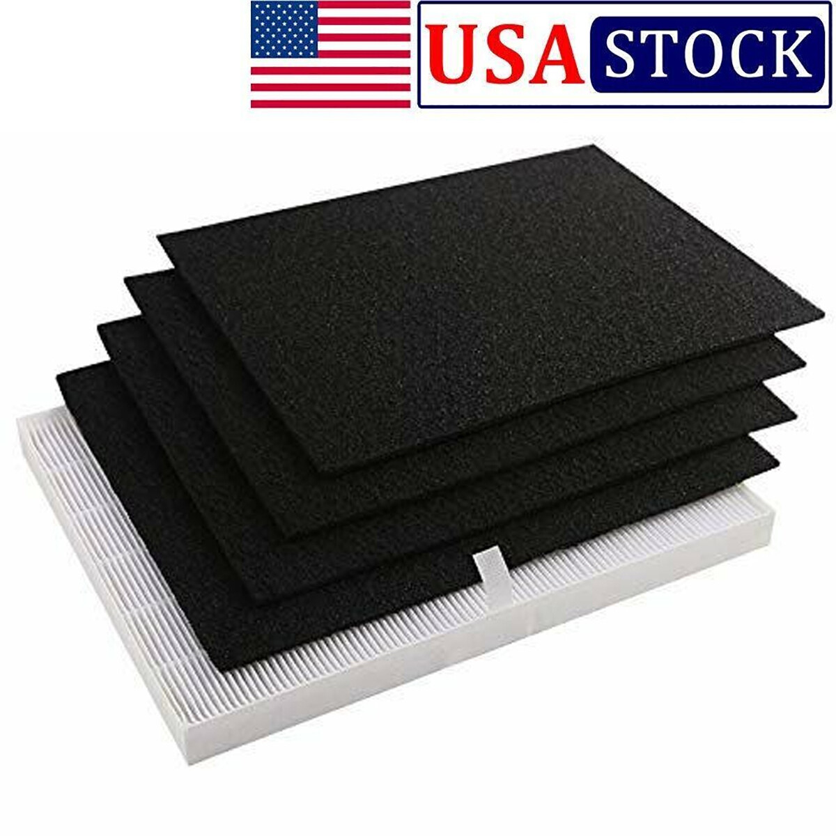 Air Purifier Carbon pre-filter w/ Main HEPA filter for Winix 115115 5300-2 5300-image