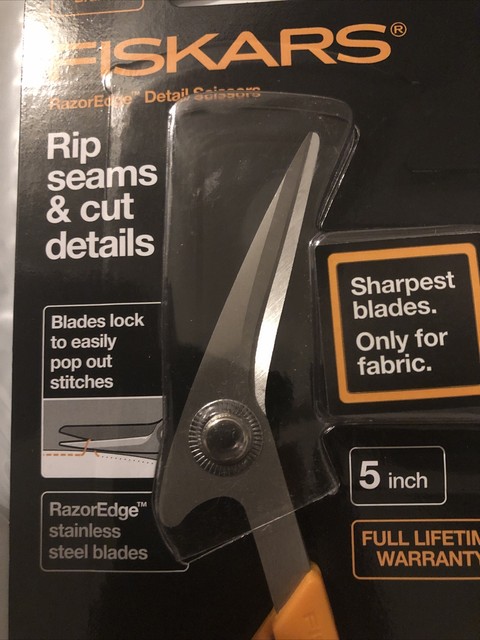 Fiskars Razor Edge Scissors 199800 Fabric Shears 5 for sale online | eBay
