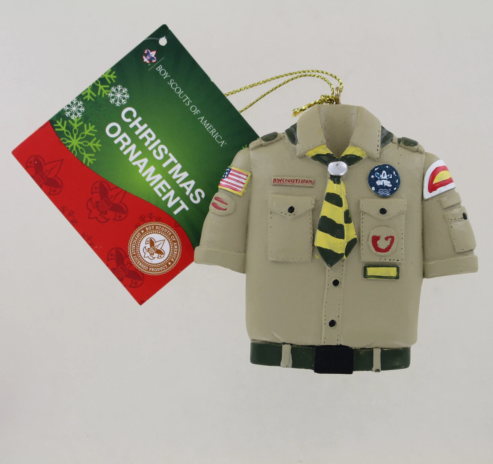 Kurt Adler Boy Scouts of America Shirt Ornament - Thumbnail 2