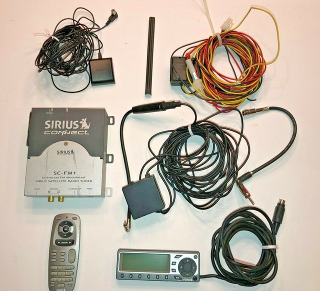 Sirius SCFM1 Car Satellite Radio Receiver Used eBay