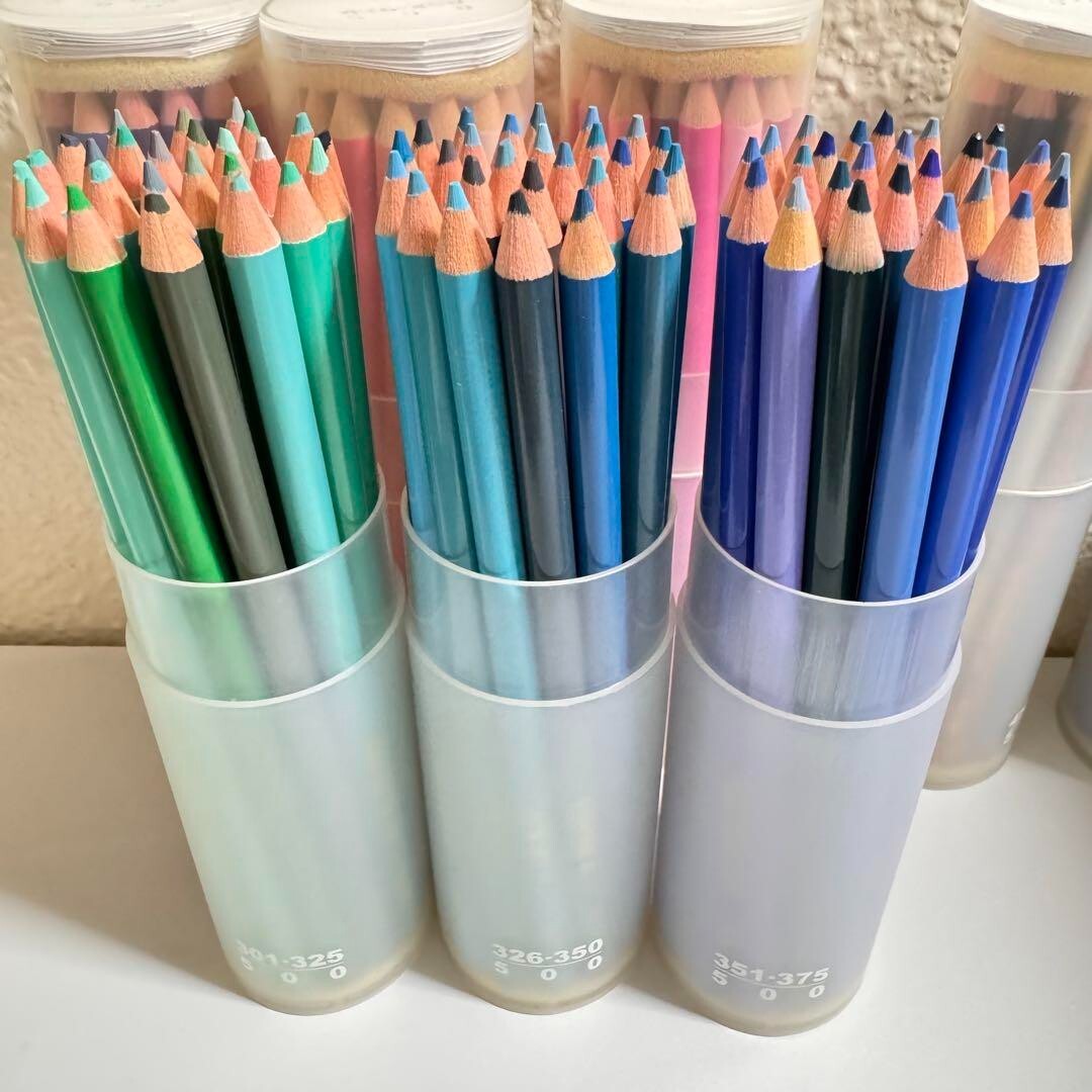 FELISSIMO 500 Colored Pencils Collection Made in Japan 25 x 20