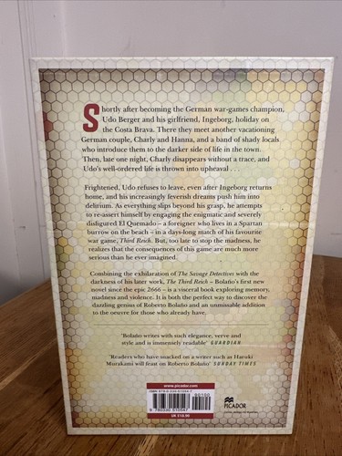 The Third Reich by Roberto Bolano 2012 UK Picador 1st/1st HB - Foto 4 di 11