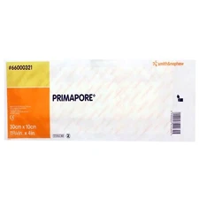 Primapore Adhesive Dressing 4 X 11-3/4 Inch Rectangle Box of 20 TORN OR OPEN BOX