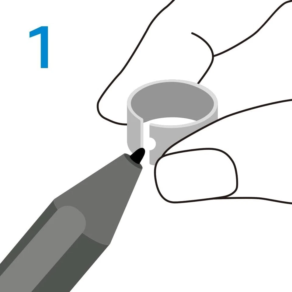 Fujitsu Quaderno Gen 2 B&W - 10x Replacement tip for Pen NEW - Image 2 of 3