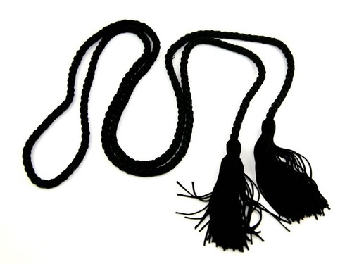 DRESSING GOWN TASSELED CORD 7mm wide & 1.5 Metres long Lots of Colours - Picture 15 of 43