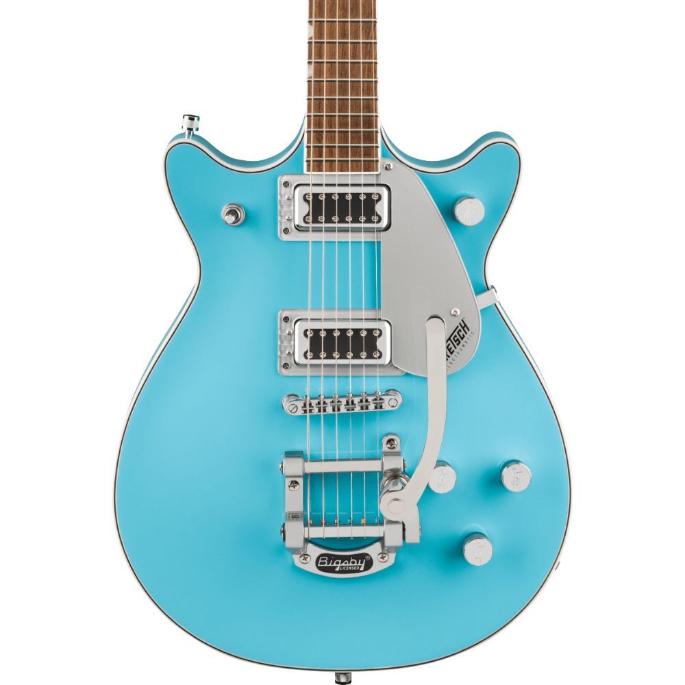 Двухструйный электромотор Gretsch G5232T с подсветкой Bigsby - Kailani Blue