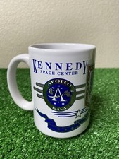 [ NASA ] KENNEDY SPACE CENTER, JUMBO SIZED, Ceramic Coffee Cup / Mug, VINTAGE