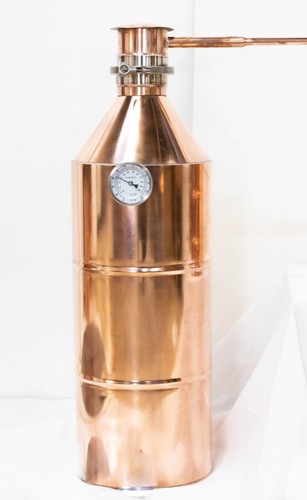 10 Gallon Copper Moonshine Still with Worm and Thumper from Vengeance Stills