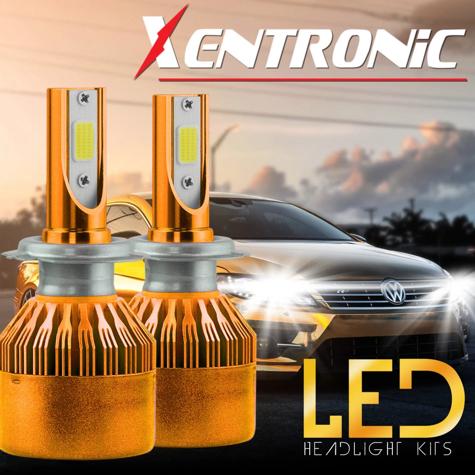 XENTRONIC LED HID Headlight kit H7 White for Mercedes-Benz CLK63 AMG 2007-2009 - Image 2 of 4