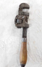 VINTAGE STILSON #8  PIPE WRENCH-PROCEEDS BENEFIT THE DENVER TOOL LIBRARY