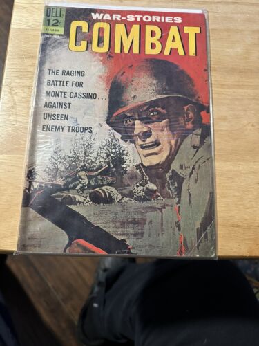 WAR STORIES COMBAT 8 GOOD V1 SELL COMICS 1963! BATTLE FOR MONTE GOOD CONDITION - Imagen 1 de 5
