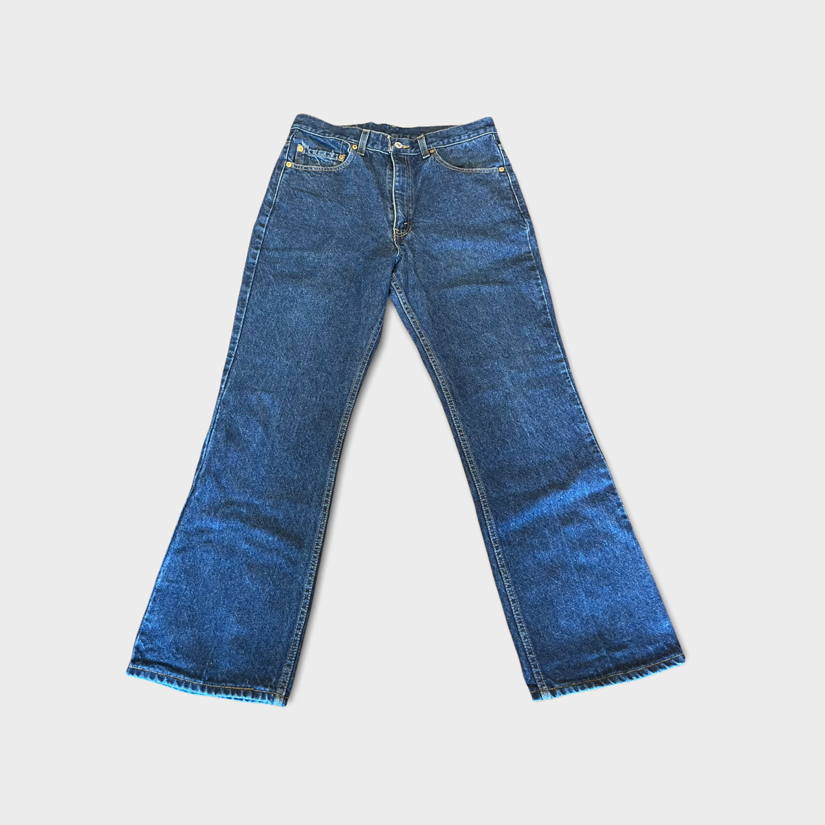 Vintage Y2K Levi's Men's 517 Blue Boot Cut Jeans Denim Size W 34 x