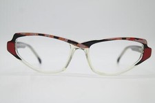 Vintage Glasses GERARD LEVET BAYONNE Multicolored Transparent Oval Frame