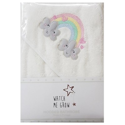 rainbow baby towel