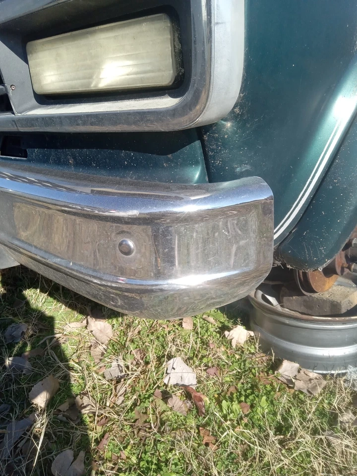 Parachoques delantero excluyendo 30 HD cromado para Chevrolet 10 20 30 G20 92-96 Foto 2 de 4